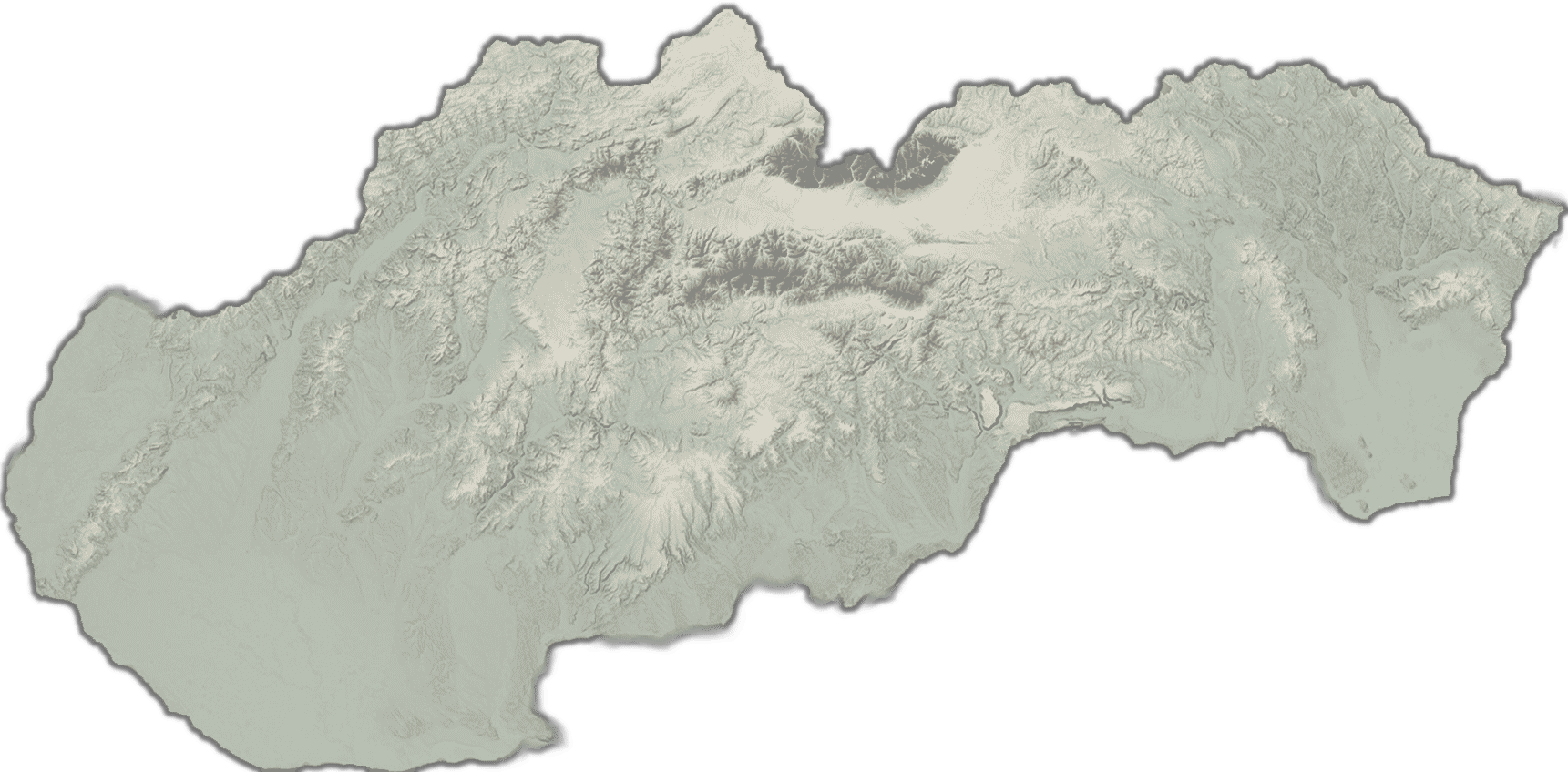 Mapa SR – dočasný vizuál