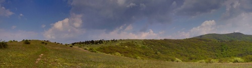 Panoráma Zoborských vrchov