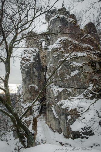 Súľovské skaly - hradný vrch